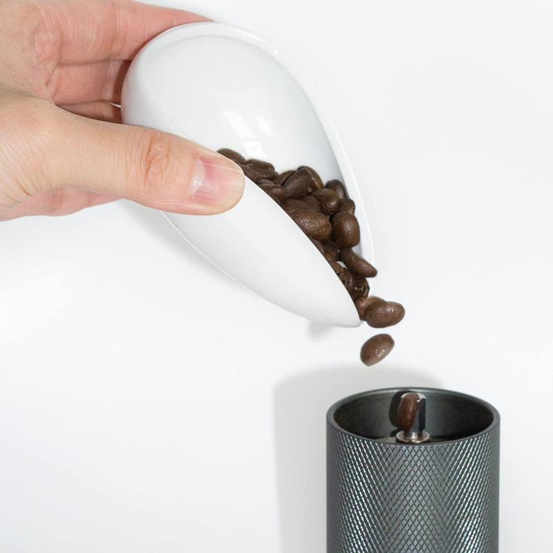 Coffee Tea Spoon - Kahve Çekirdekleri Doz Tepsileri Saf Beyaz