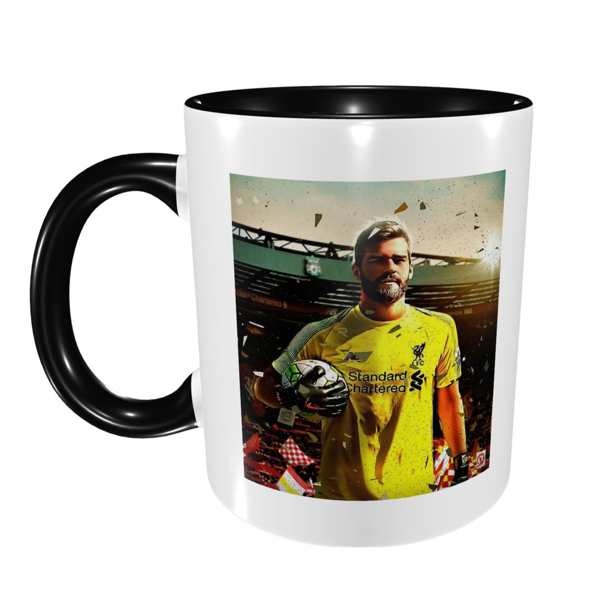 Wallpaper Coffee And Tea - Alisson Becker Duvar Kağıdı Kupa Komik