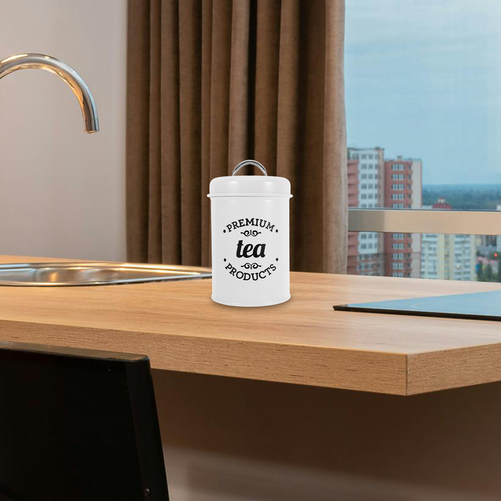 Canister Coffee Sugar Tea - Kahve, Şeker, Atıştırmalıklar, Çay Saklama için