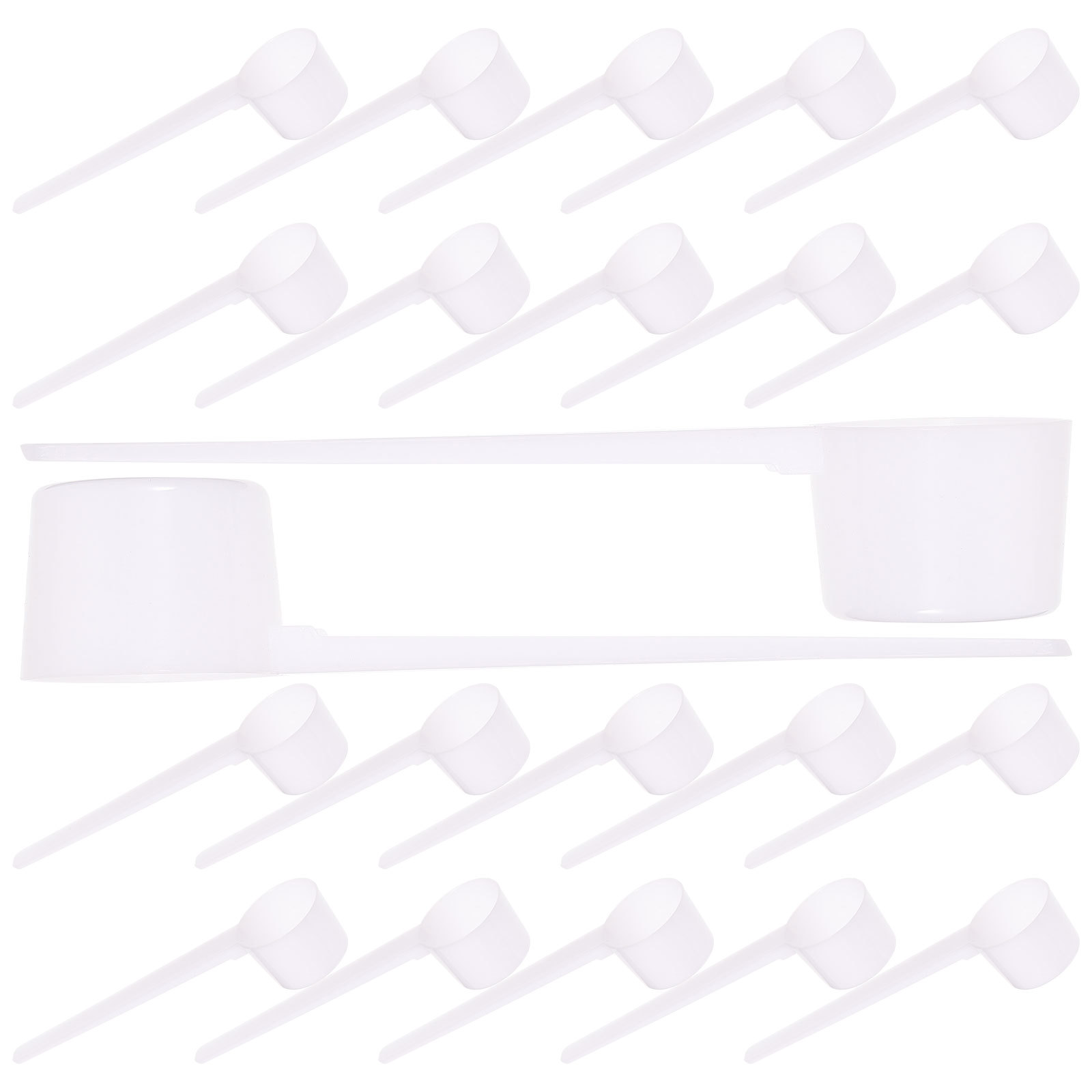 Coffee Tea Spoon - 100 Adet 5G Plastik Ölçü Kaşığı