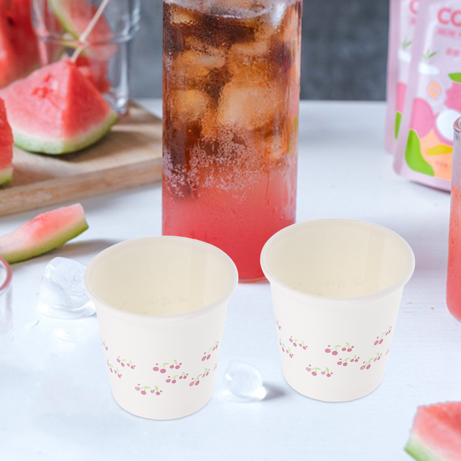 Coffee Tea Paper Cups - 100 Adet 50Ml Küçük Kağıt Tadım