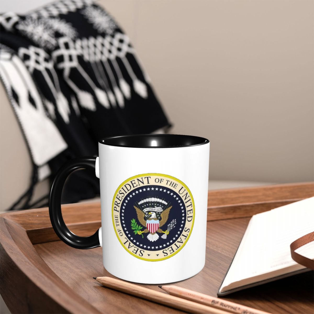 Coffee Tea Unit - Amerika Birleşik Devletleri Başkanı Mührü Komik