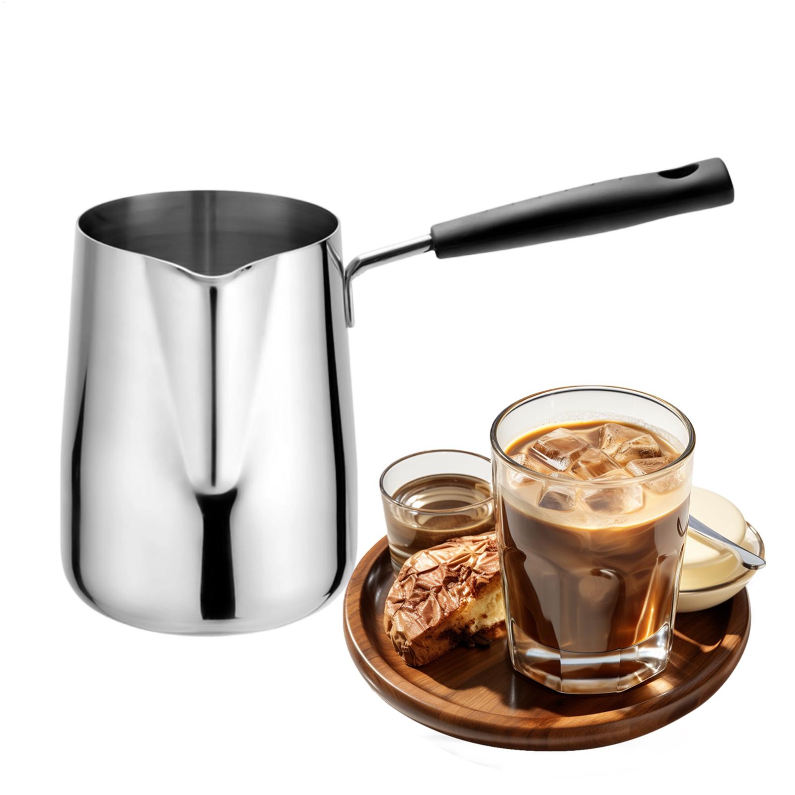 Coffee Tea Chocolate - Küçük Kahve Demliği 600ml Dökme Ağızlı