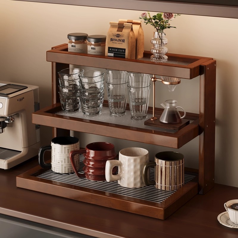 Coffee Tea Place - Masaüstü bardaklık, raf, yemek masası, bardak