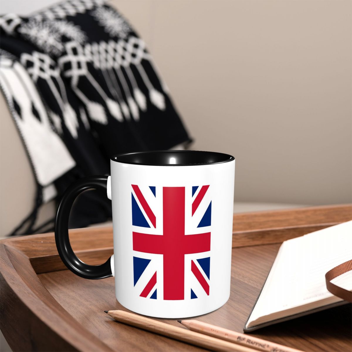 Coffee Tea Unit - Birleşik Krallık Bayrağı Kupa Komik Seramik