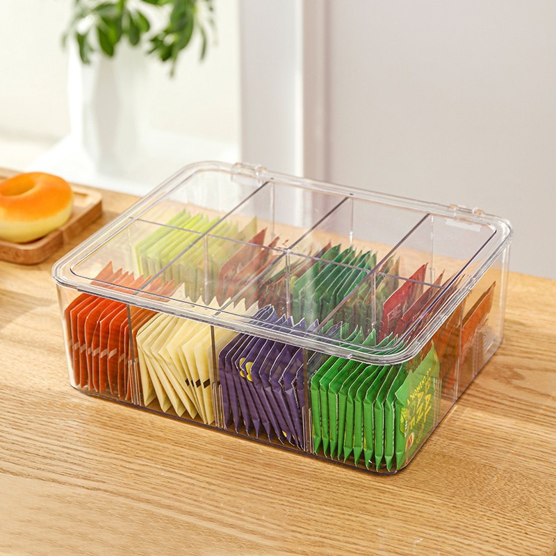 Coffee Tea Drawer Organizer - Çay Poşeti Saklama Kutusu Ofis Çok