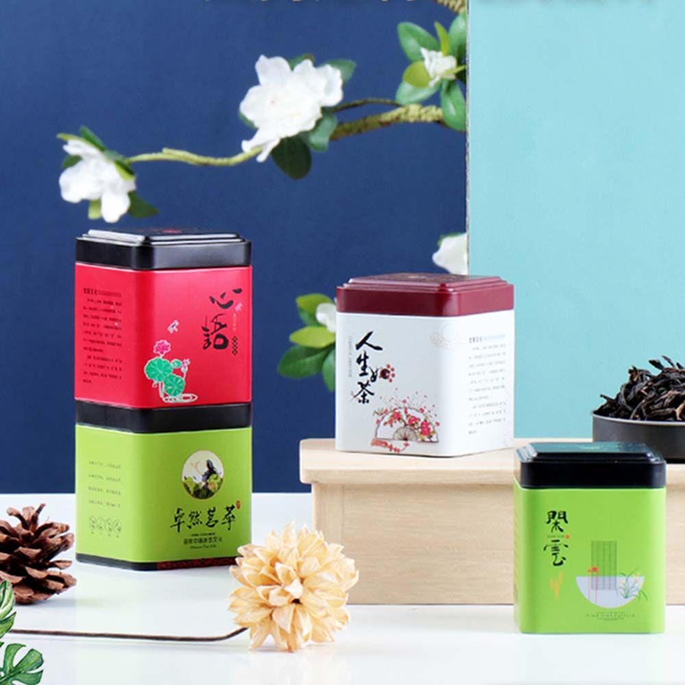 Canister Coffee Sugar Tea - Metal Yüksek Kaliteli Alüminyum Şeker İçin