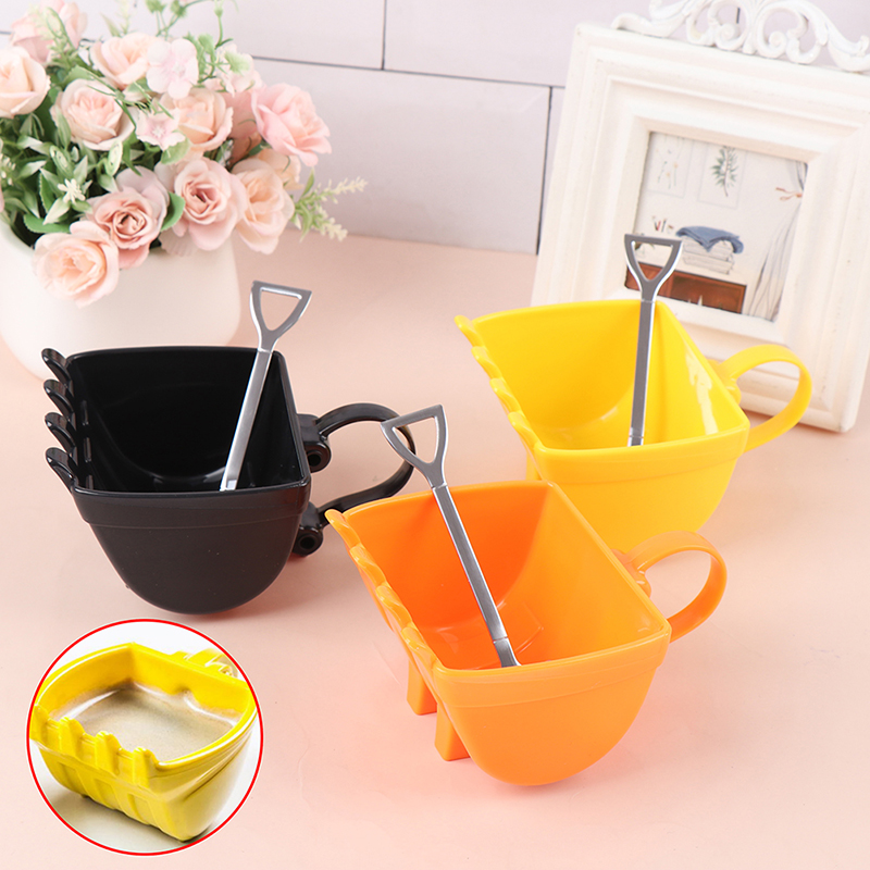 Coffee Tea Spoon - 【YA】Tekli Ekskavatör Kepçesi Bardak Çay Kahve