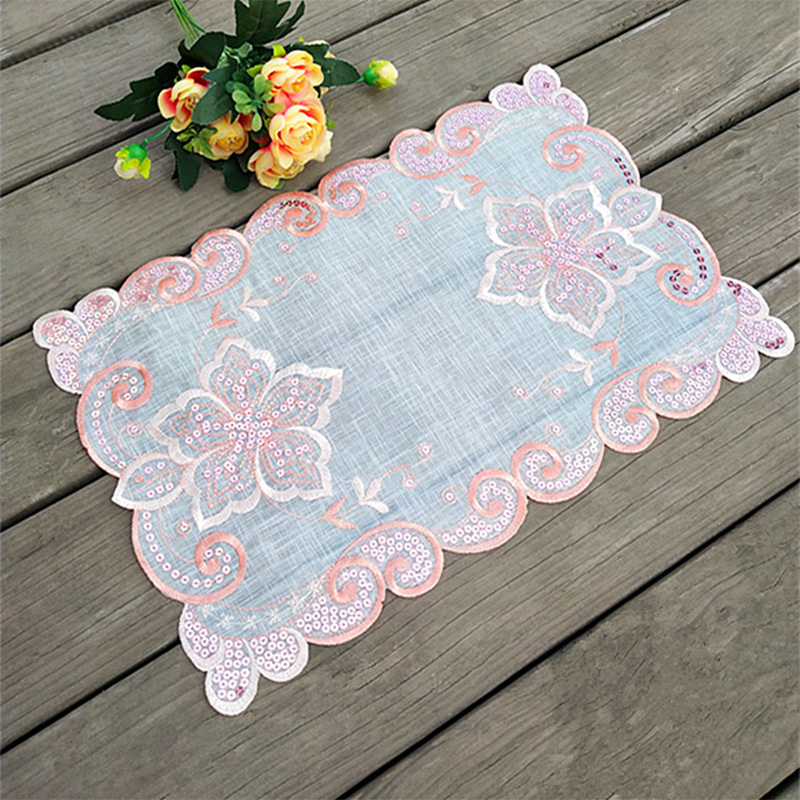Coffee Tea Place - Modern dantel Placemat fincan altlığı kupa