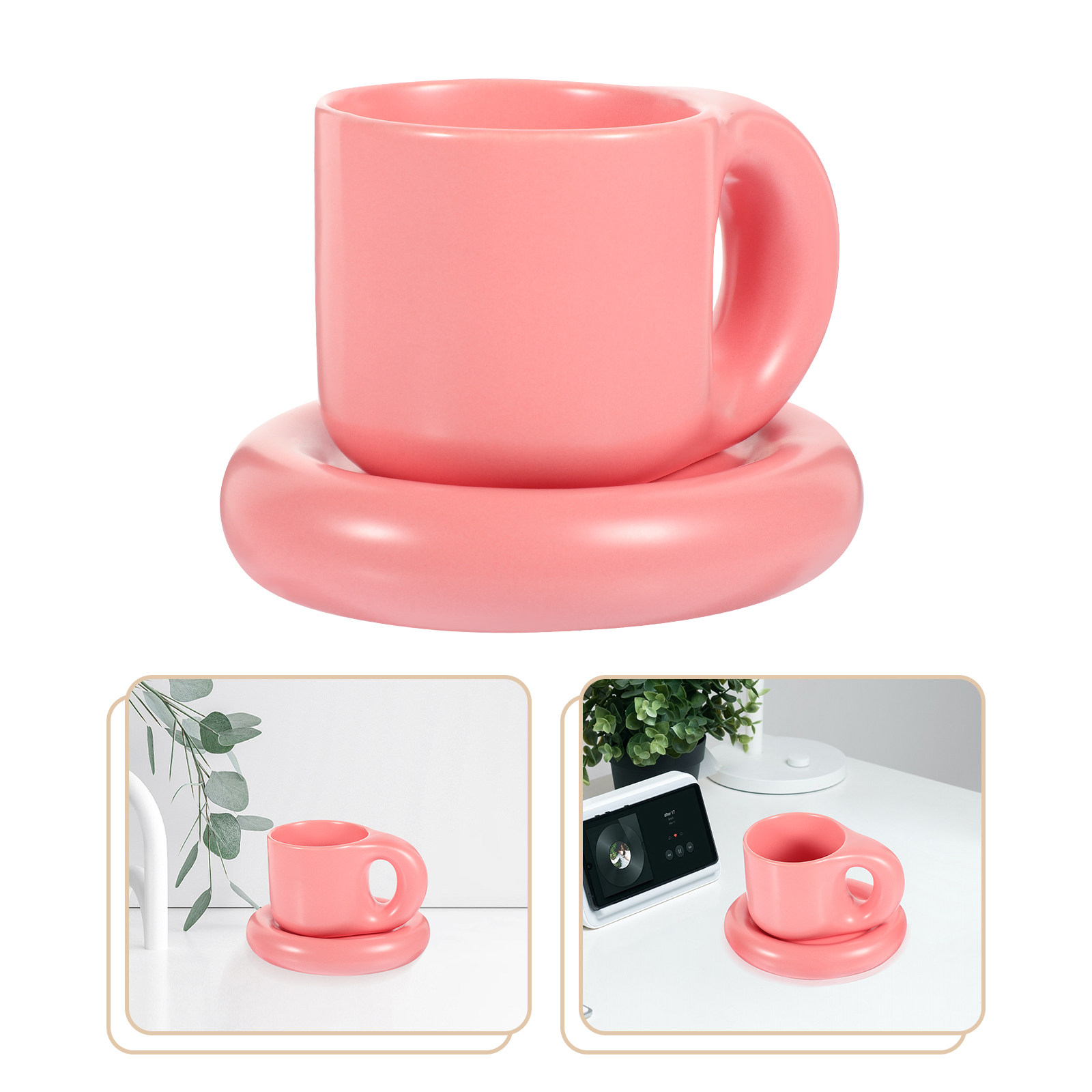 Coffee Tea Chocolate - Seramik Kahve Fincanı Seti, Sıcak Çay
