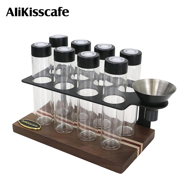 Coffee Tea Set - Alikisscafe Kahve Çekirdekleri Depolama Tüp Konteyner