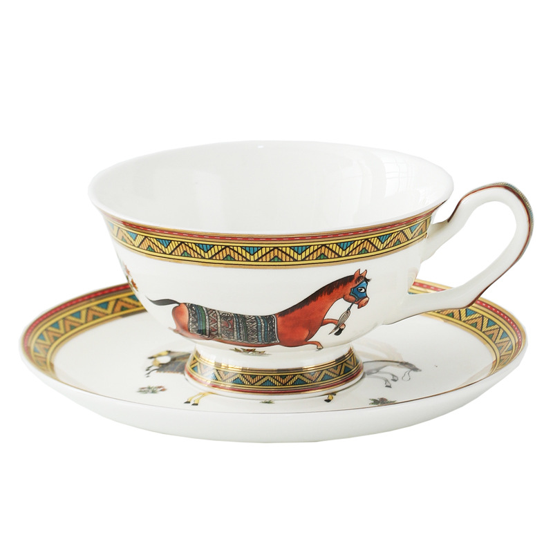 Coffee Tea Spoon - Porselen Çay Fincanı ve Tabağı Seti,