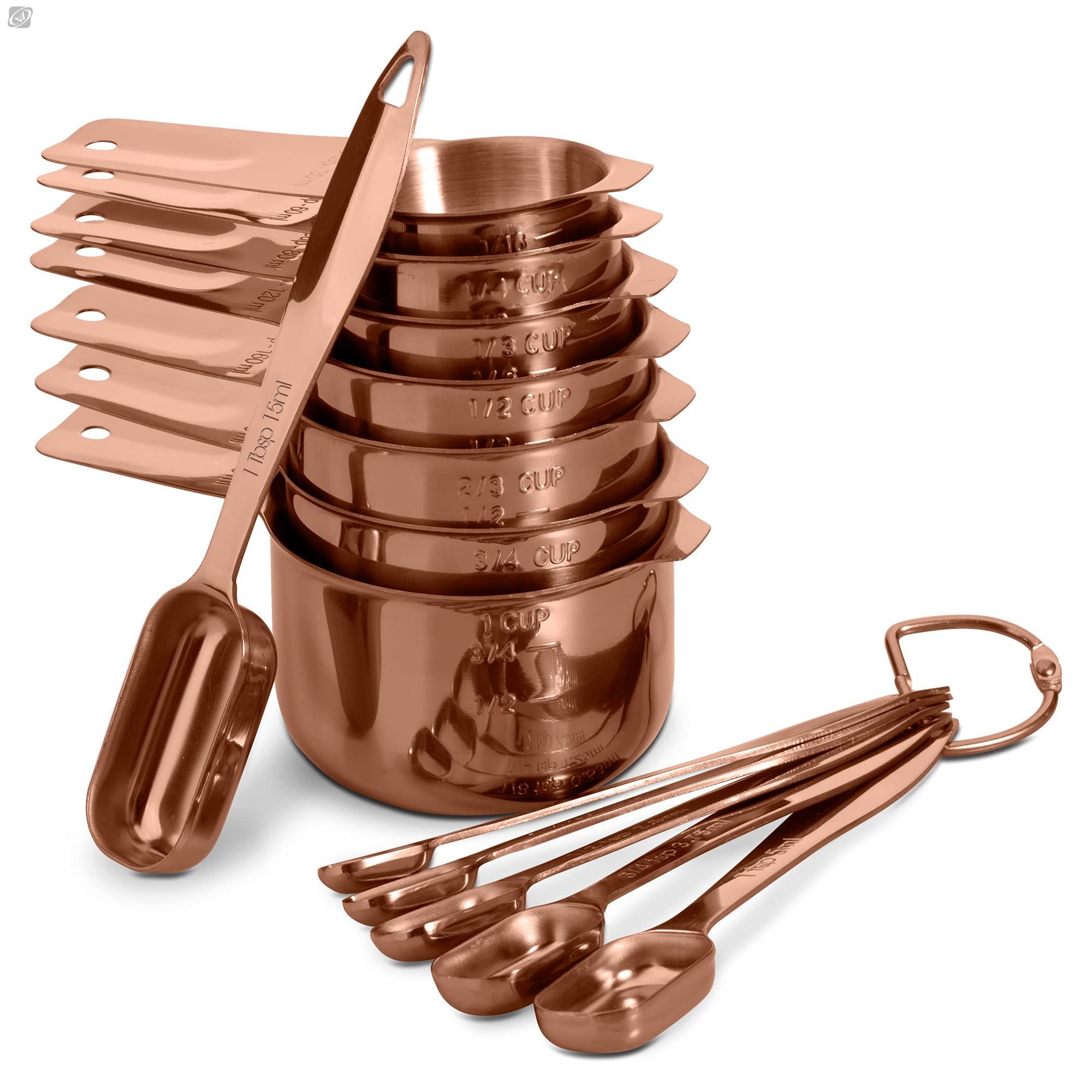 Coffee Tea Spoon - 13 adet ölçüm kaşık seti paslanmaz