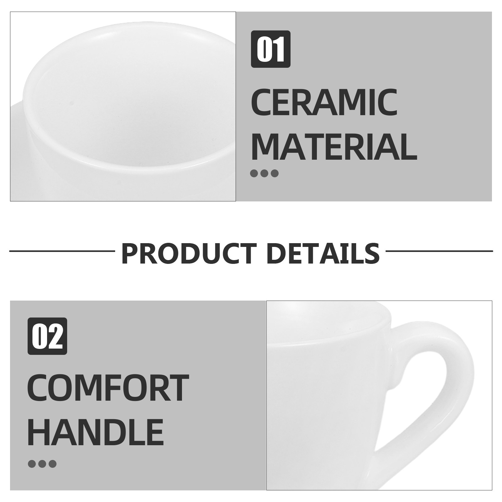 1 Set Basit Kahve Fincanı Seti - Coffee Tea Set incelemesi ve fiyatı