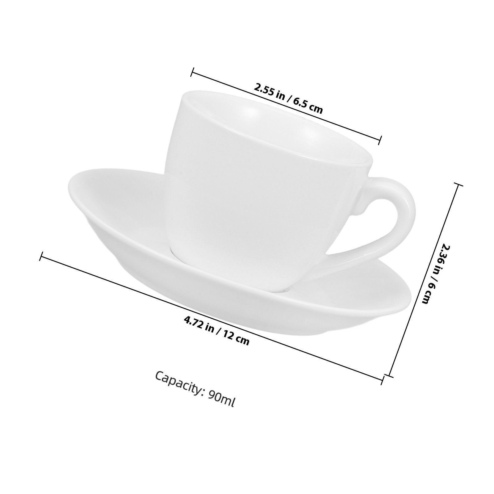 1 Set Basit Kahve Fincanı Seti - Coffee Tea Set incelemesi ve fiyatı