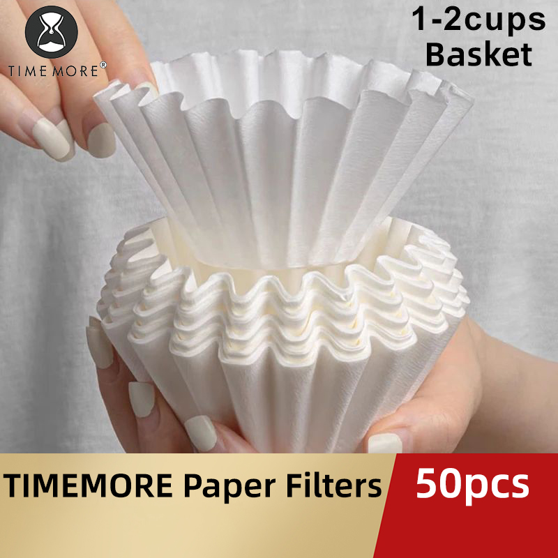 TIMEMORE 1-2 Bardak Sepeti Kah - Coffee Tea Paper Cups incelemesi ve fiyatı
