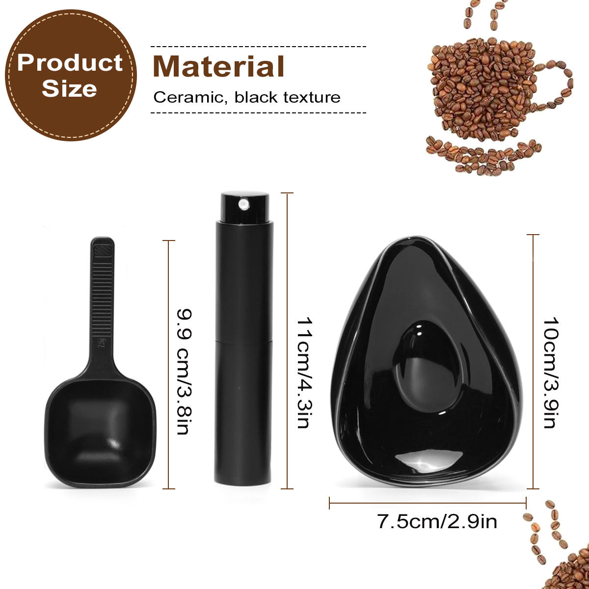 Leeseph Kahve Çekirdeği Dozajl - Coffee Tea Spoon incelemesi ve fiyatı