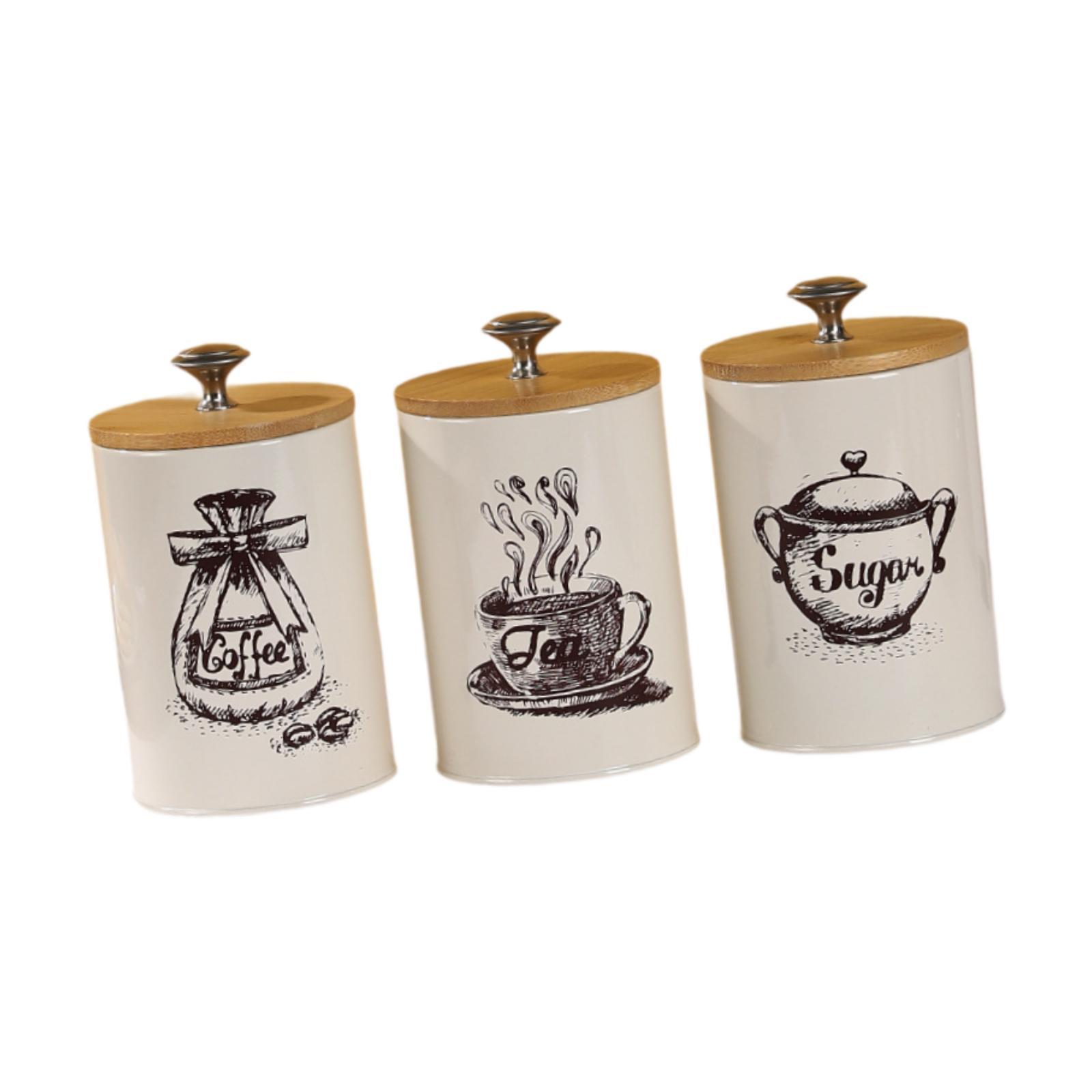 Çiftlik Evi Kahve Çay Şeker Sa - Canister Coffee Sugar Tea incelemesi ve fiyatı