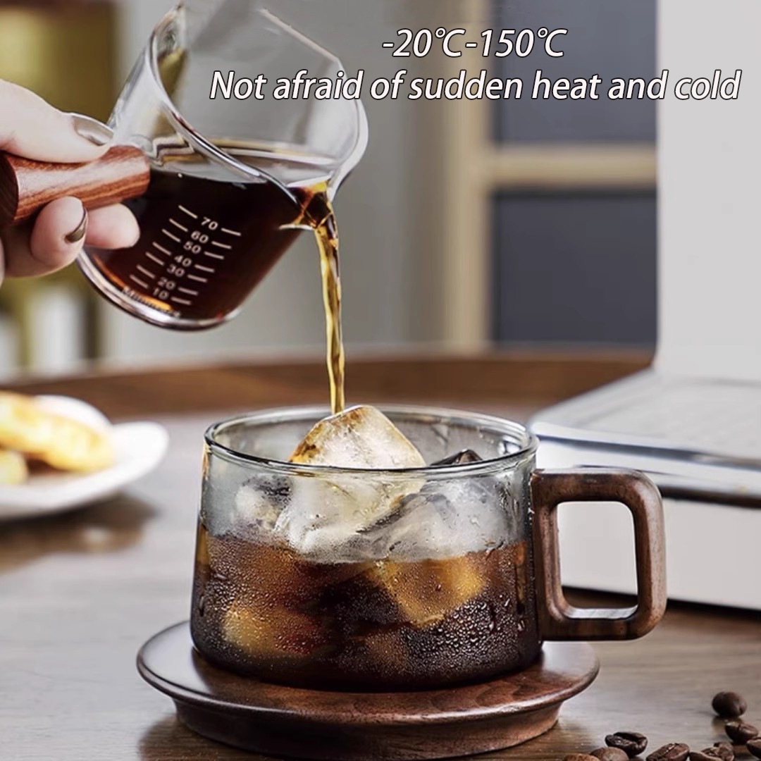 Ahşap Saplı Kahve Kaşıklı Kupa - Espresso Cup Saucer incelemesi ve fiyatı