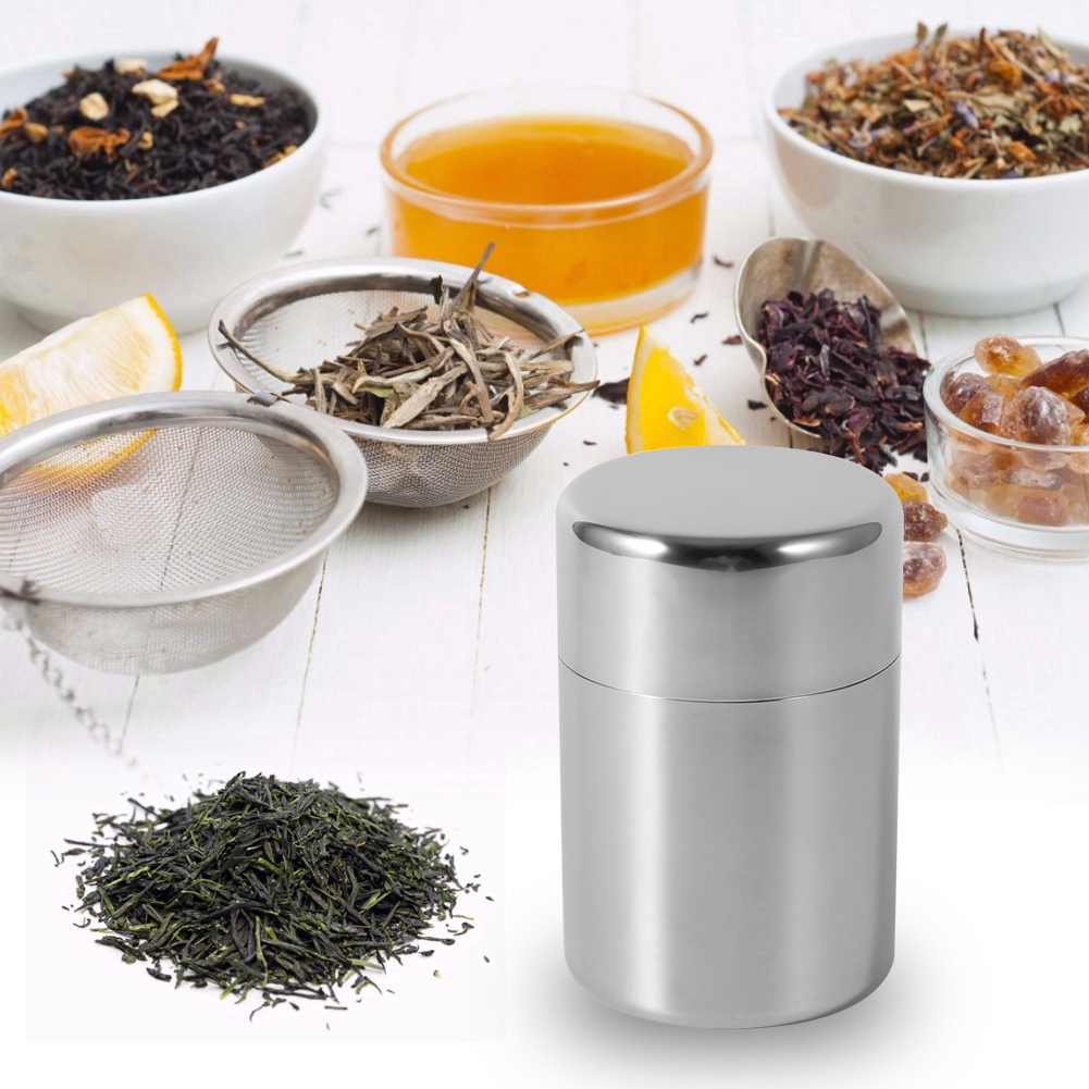 Paslanmaz Çelik Çay Kutuları E - Canister Coffee Sugar Tea incelemesi ve fiyatı