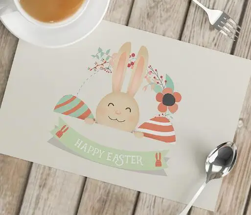 Karikatür Paskalya Tavşanı Yum - Coffee Tea Place incelemesi ve fiyatı