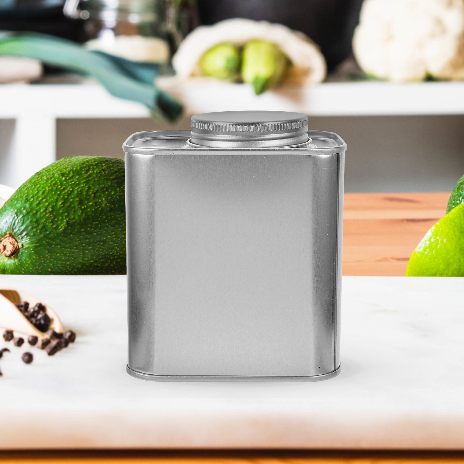4 Adet Teneke Çay Kahve Şeker  - Canister Coffee Sugar Tea incelemesi ve fiyatı