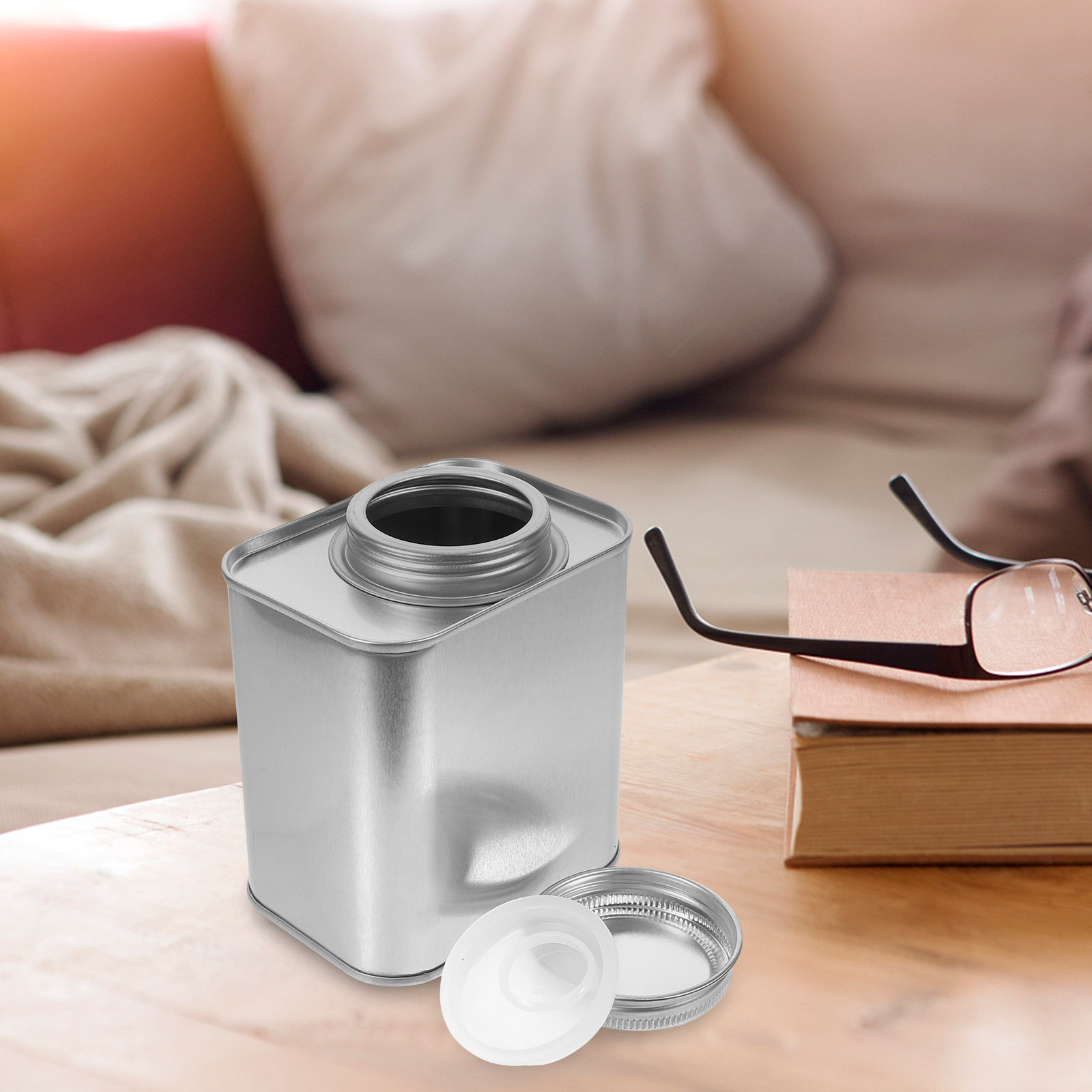 4 Adet Teneke Çay Kahve Şeker  - Canister Coffee Sugar Tea incelemesi ve fiyatı