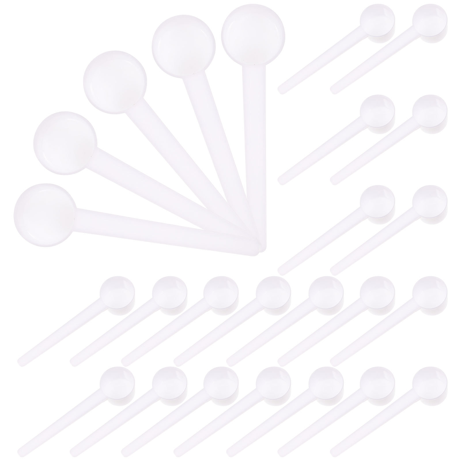 100 Adet 5G Plastik Ölçü Kaşığ - Coffee Tea Spoon incelemesi ve fiyatı