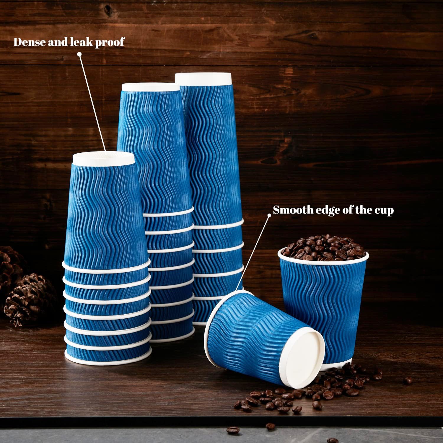 12OZ Tek Kullanımlık Kağıt Kah - Wallpaper Coffee And Tea incelemesi ve fiyatı
