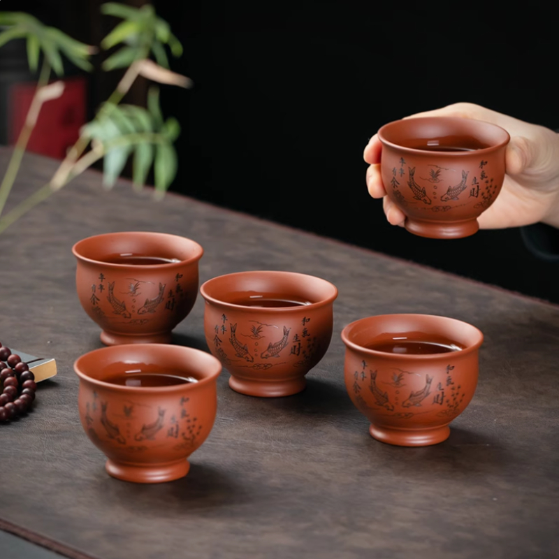 Çin Yixing Mor Kil Çay Fincanı - Coffee Tea For Me incelemesi ve fiyatı