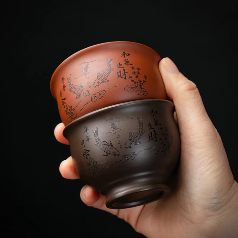 Çin Yixing Mor Kil Çay Fincanı - Coffee Tea For Me incelemesi ve fiyatı