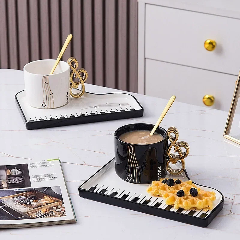200ml yaratıcı piyano kahve ku - Coffee Tea Spoon incelemesi ve fiyatı