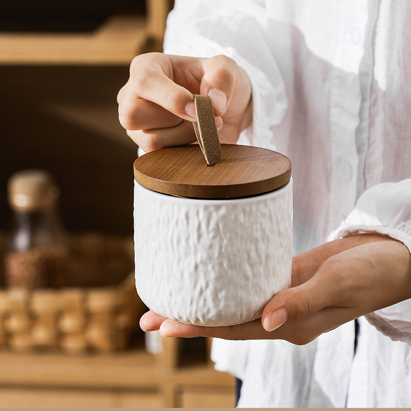 Kaya Desenli Seramik Çay Sakla - Canister Coffee Sugar Tea incelemesi ve fiyatı