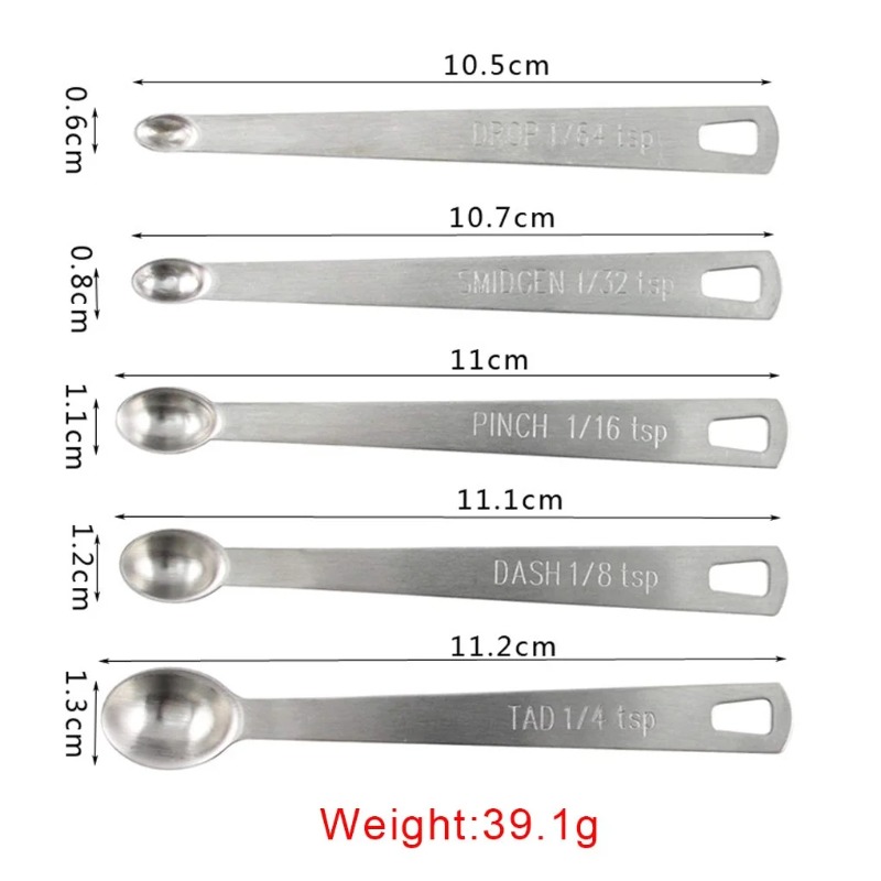 5 adet/takım Küçük Ölçüm Kaşığ - Coffee Tea Spoon incelemesi ve fiyatı