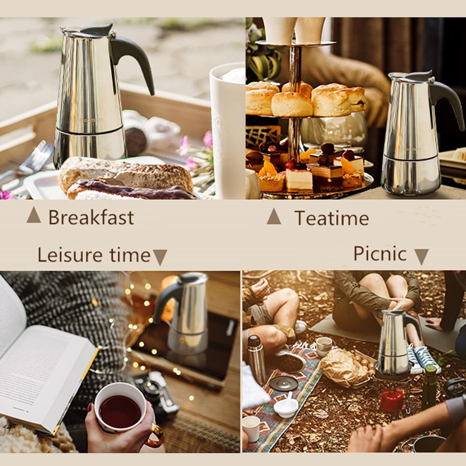4/6/9 bardak Pot Pot Caffe mak - Coffee Tea Chocolate incelemesi ve fiyatı