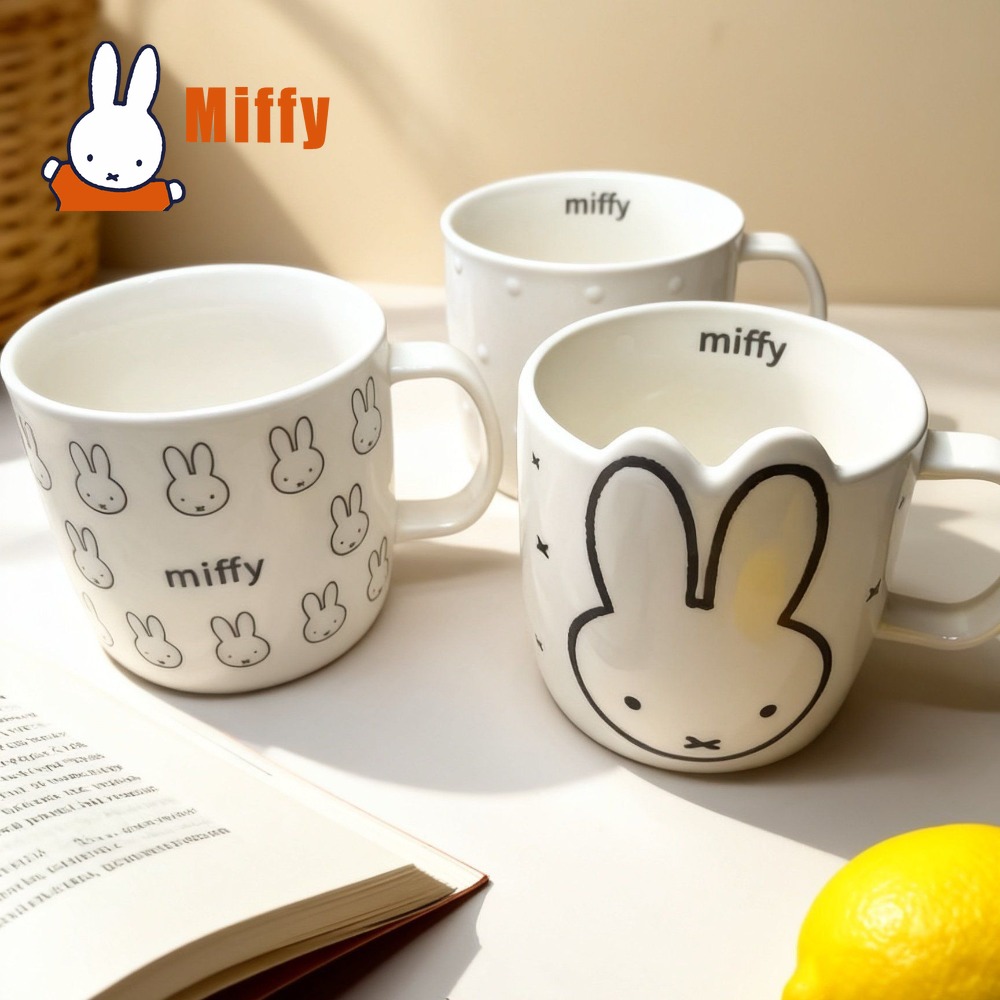 Kawaii Miffy Seramik Kupa Sevi - Coffee Tea Good Morning incelemesi ve fiyatı