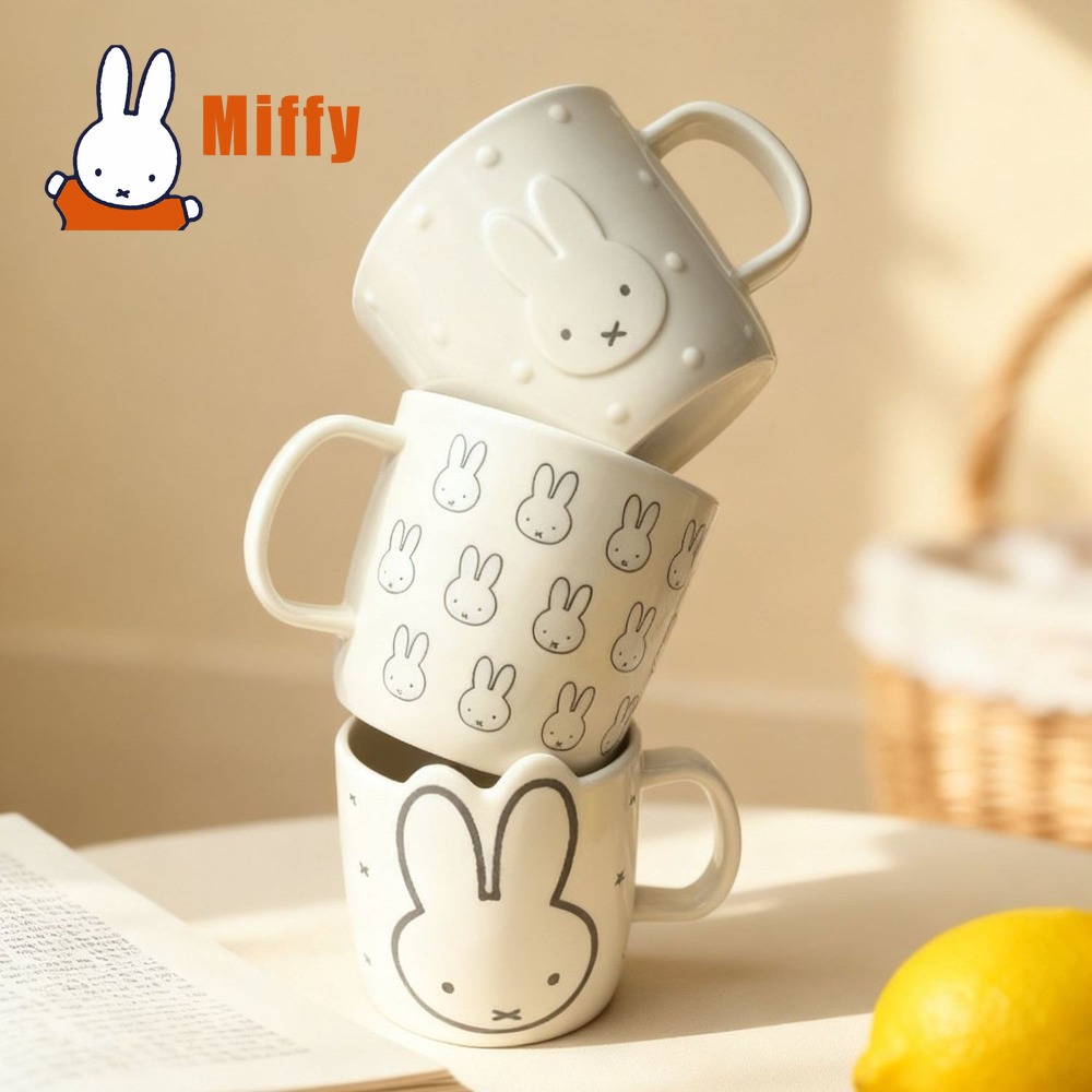 Kawaii Miffy Seramik Kupa Sevi - Coffee Tea Good Morning incelemesi ve fiyatı