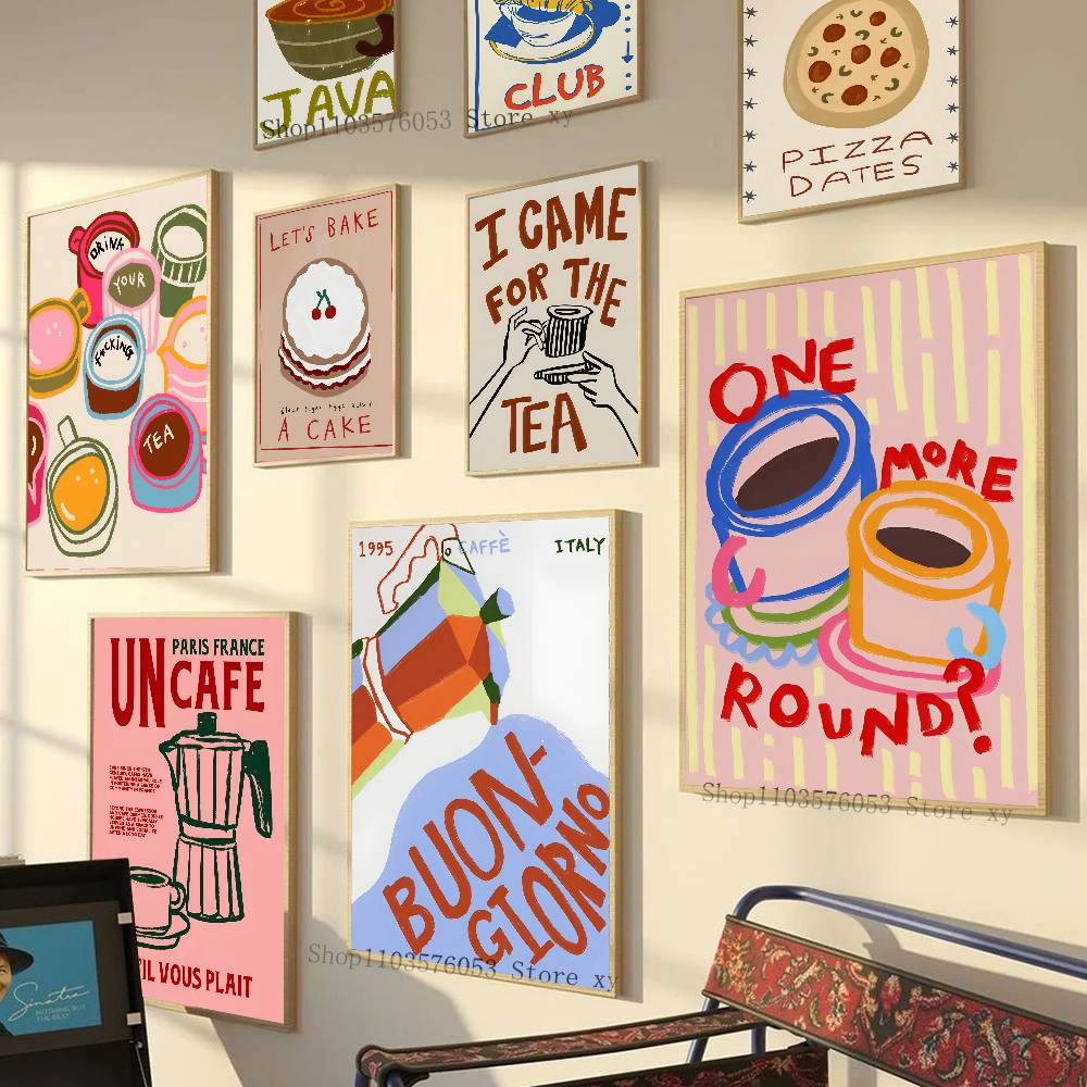 Kahve Dükkanı İkindi Çayı Kruv - Wallpaper Coffee And Tea incelemesi ve fiyatı
