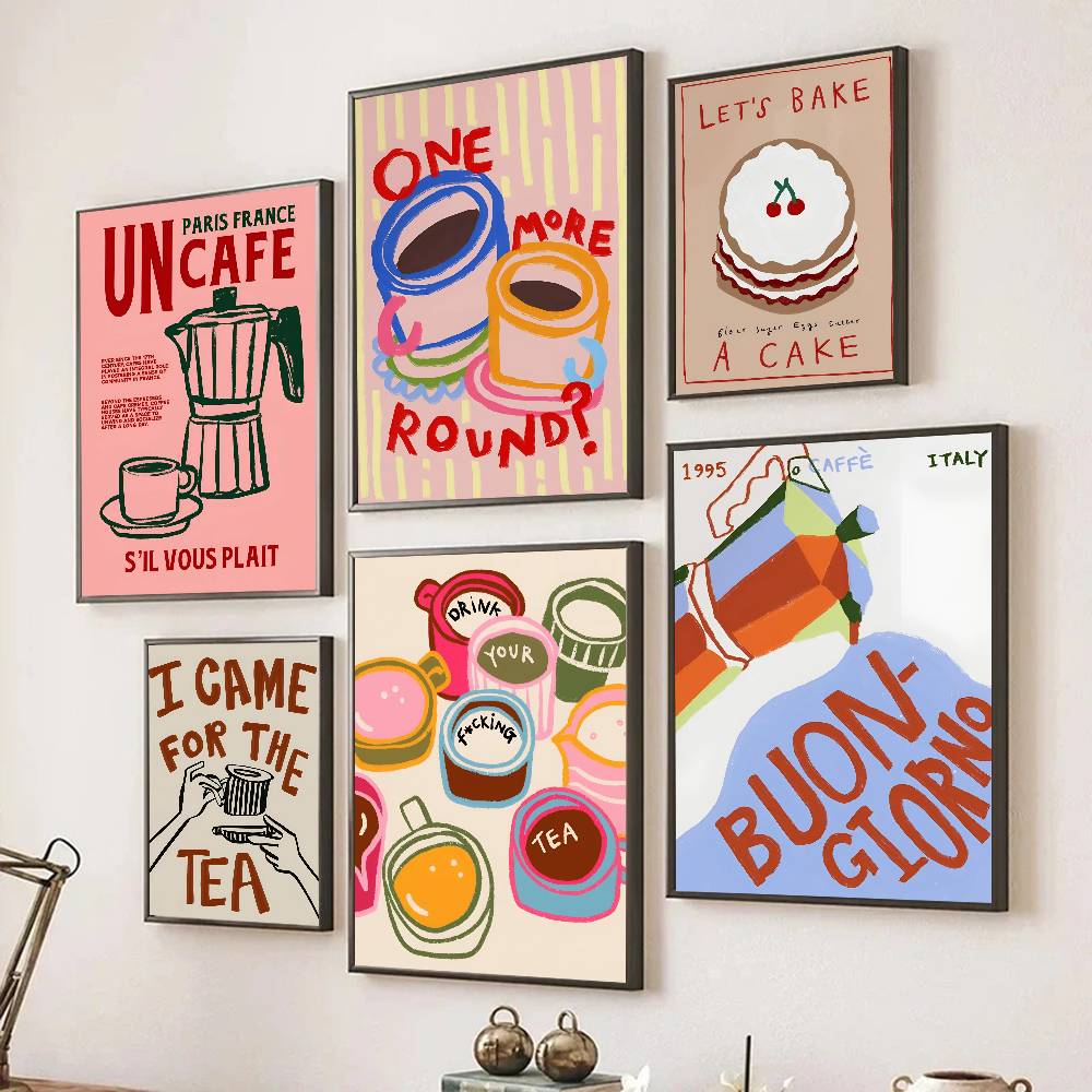 Kahve Dükkanı İkindi Çayı Kruv - Wallpaper Coffee And Tea incelemesi ve fiyatı