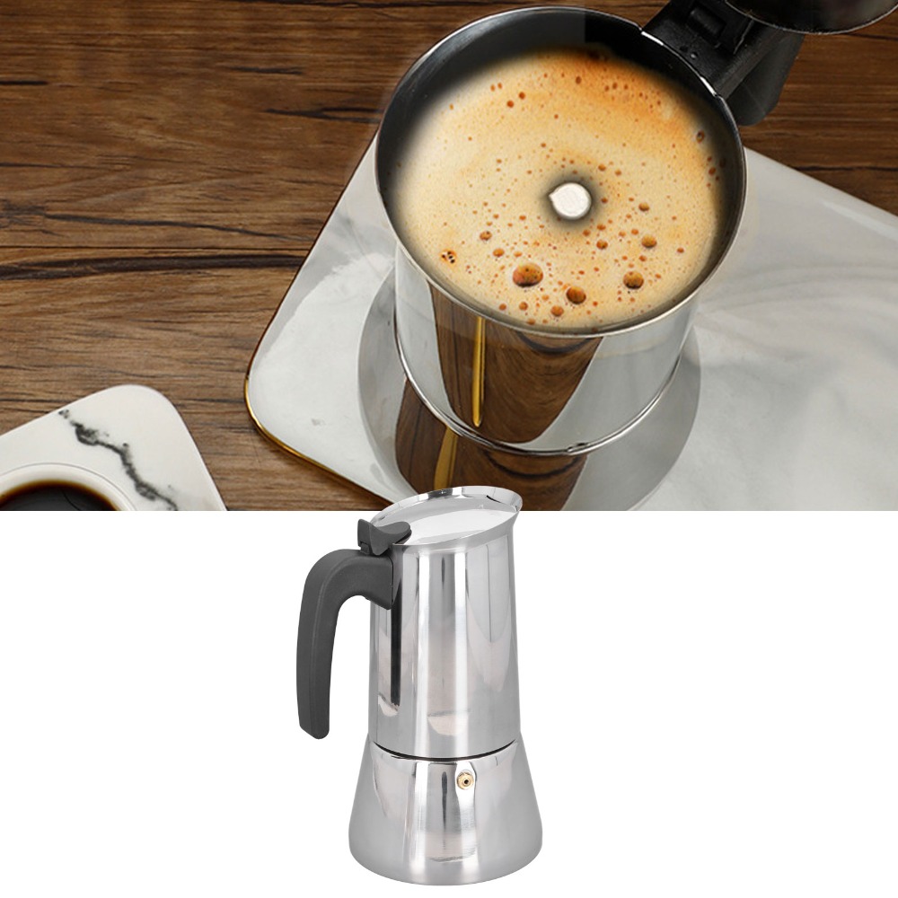 Paslanmaz Çelik Moka Pot Büyük - Coffee Tea Chocolate incelemesi ve fiyatı