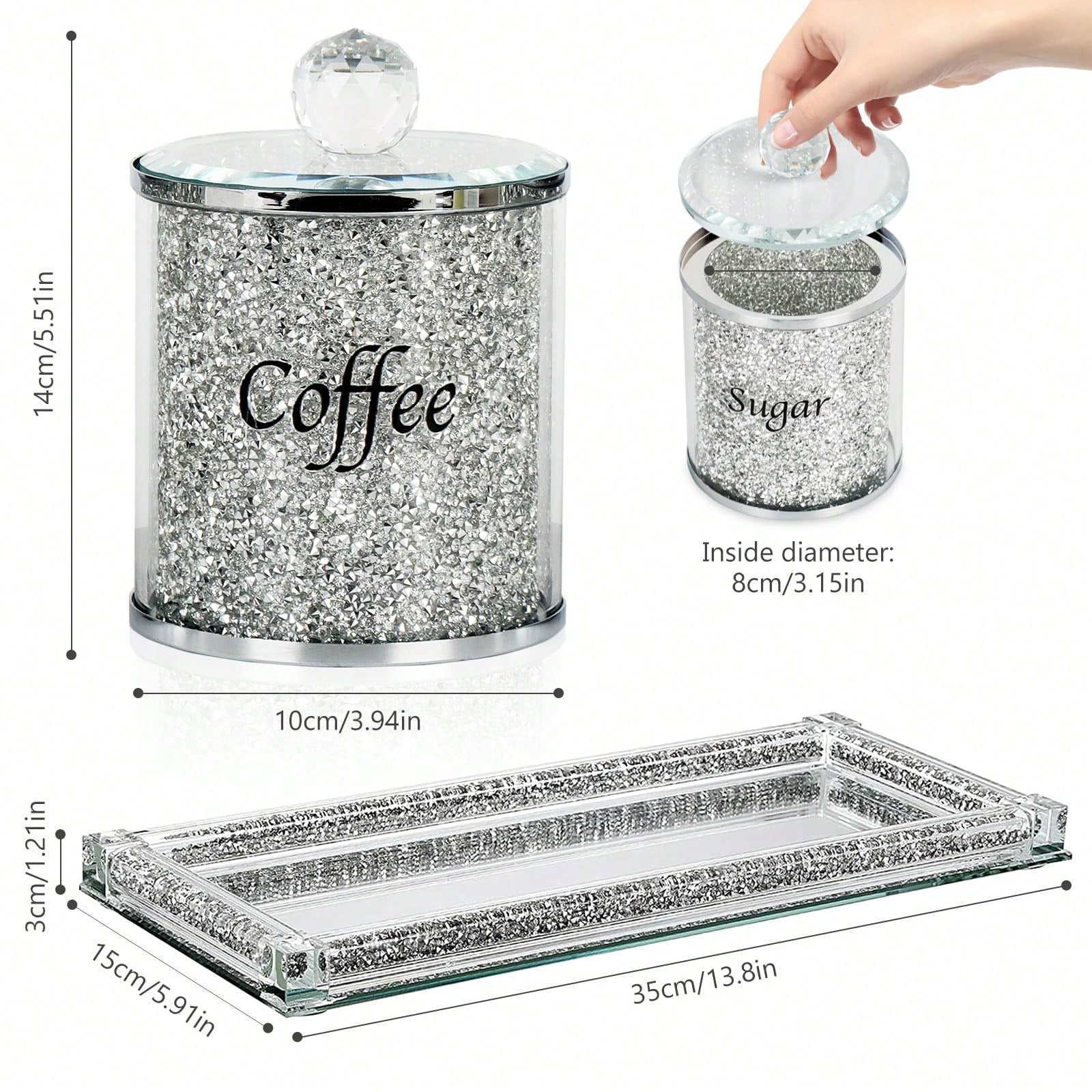 Kahve Şeker Çay Saklama Kabı S - Canister Coffee Sugar Tea incelemesi ve fiyatı