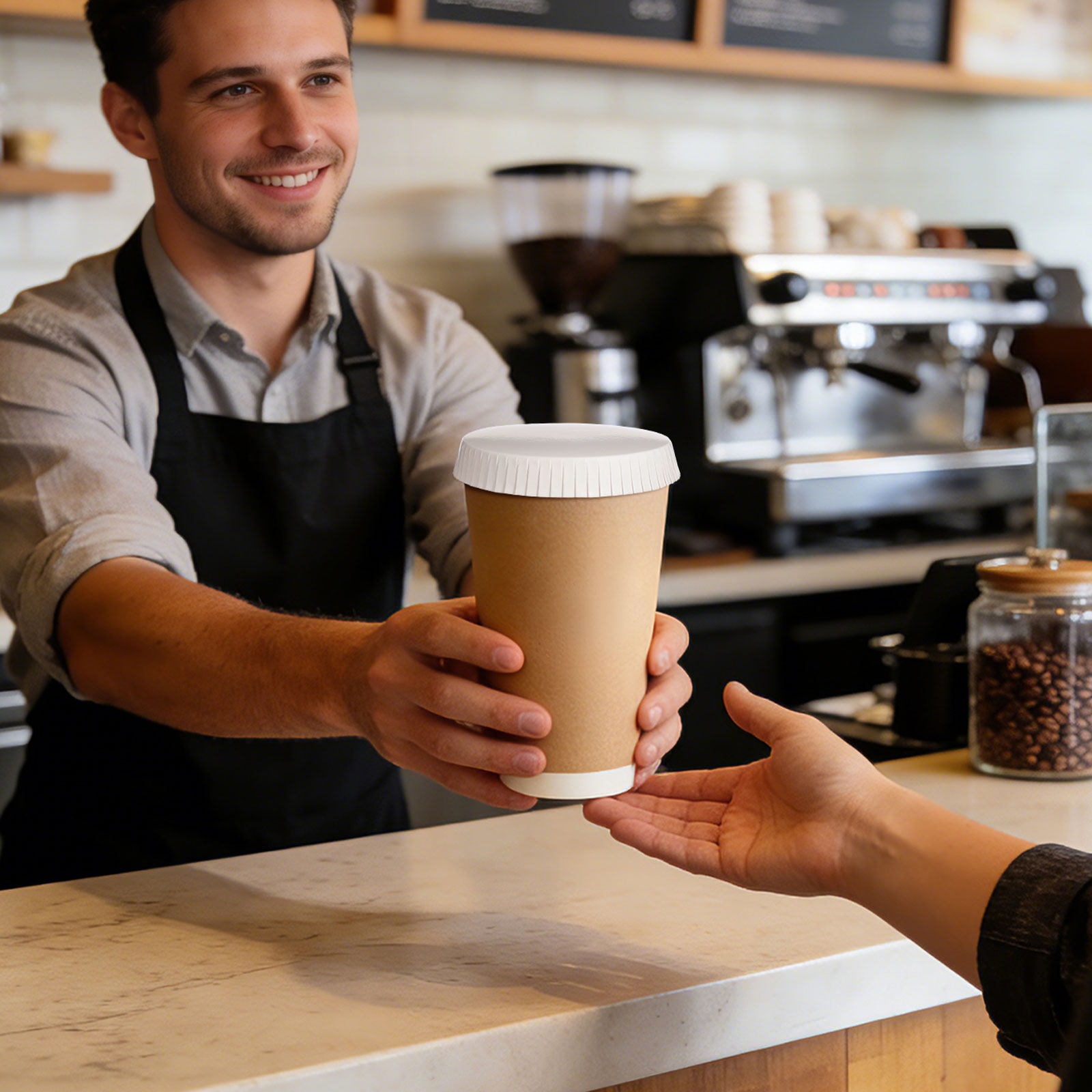 100 Adet İstiflenebilir Kağıt  - Coffee Tea Paper Cups incelemesi ve fiyatı