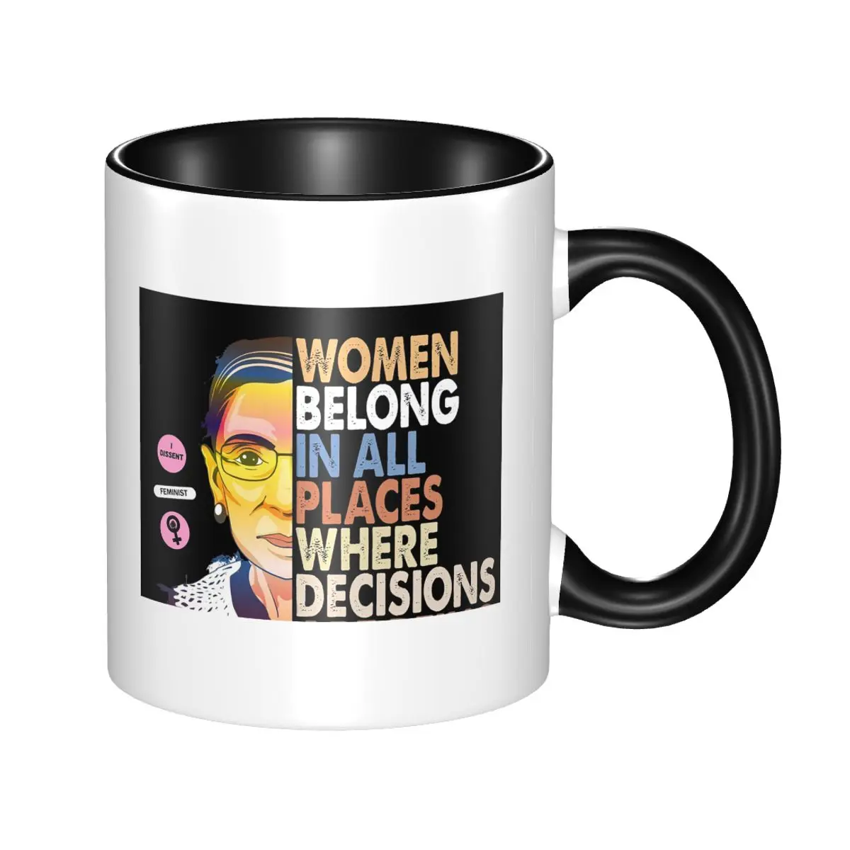 RBG Ruth Bader Ginsburg Kadınl - Coffee Tea Place incelemesi ve fiyatı