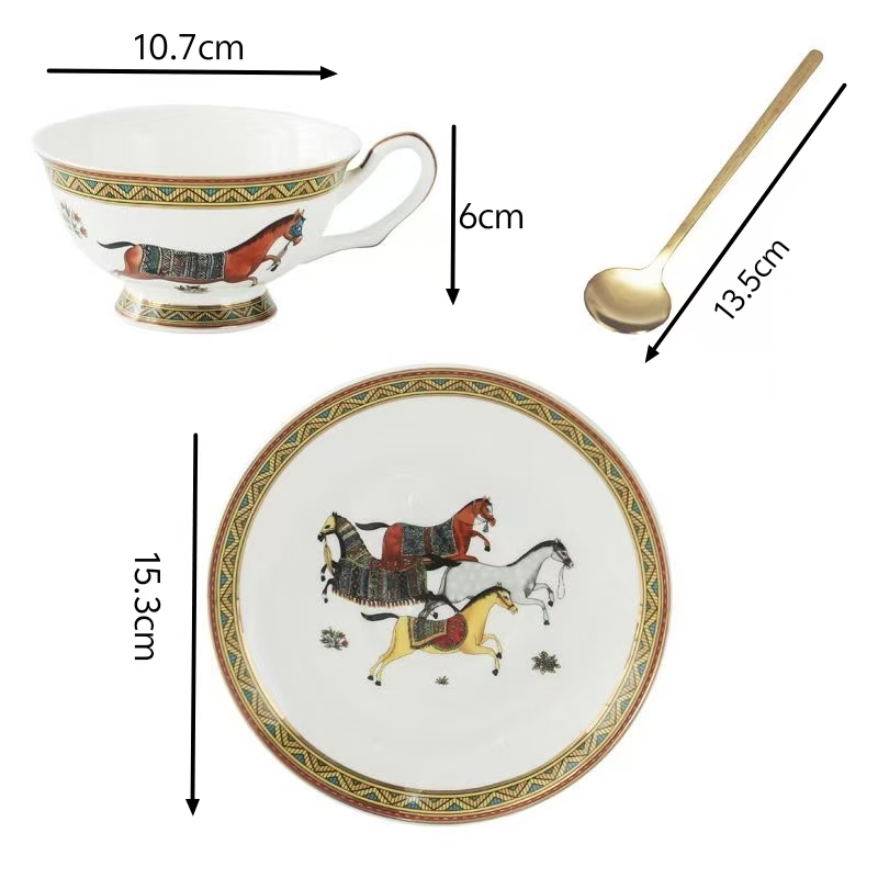 Porselen Çay Fincanı ve Tabağı - Coffee Tea Spoon incelemesi ve fiyatı