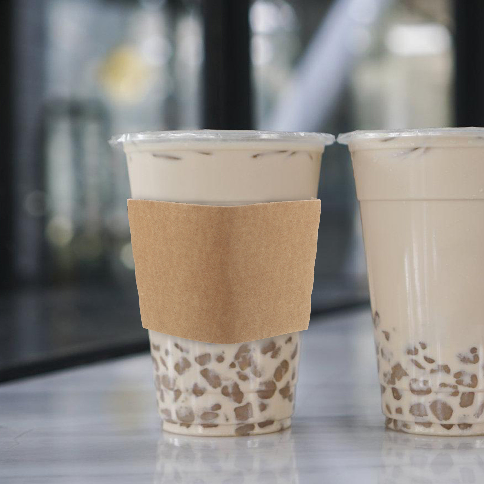 100 adet Kraft kağıt bardak ko - Coffee Tea Paper Cups incelemesi ve fiyatı