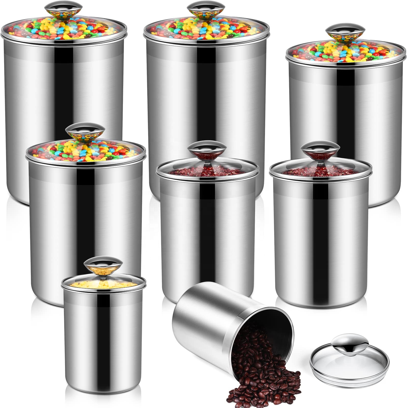 Gıda Saklama Kapları Çay Kahve - Canister Coffee Sugar Tea incelemesi ve fiyatı