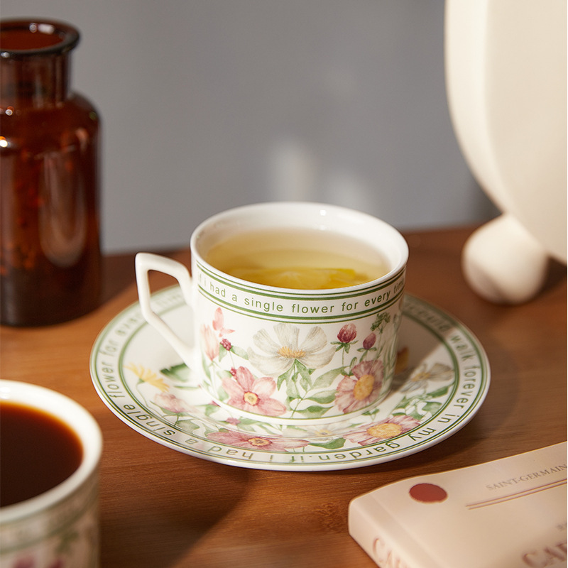 Fransız Retro Tarzı Kahve Finc - Espresso Cup Saucer incelemesi ve fiyatı