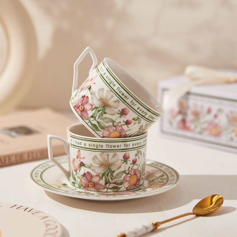 Fransız Retro Tarzı Kahve Finc - Espresso Cup Saucer incelemesi ve fiyatı