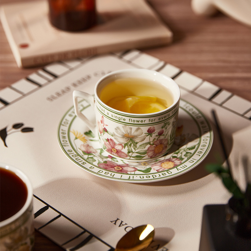 Fransız Retro Tarzı Kahve Finc - Espresso Cup Saucer incelemesi ve fiyatı