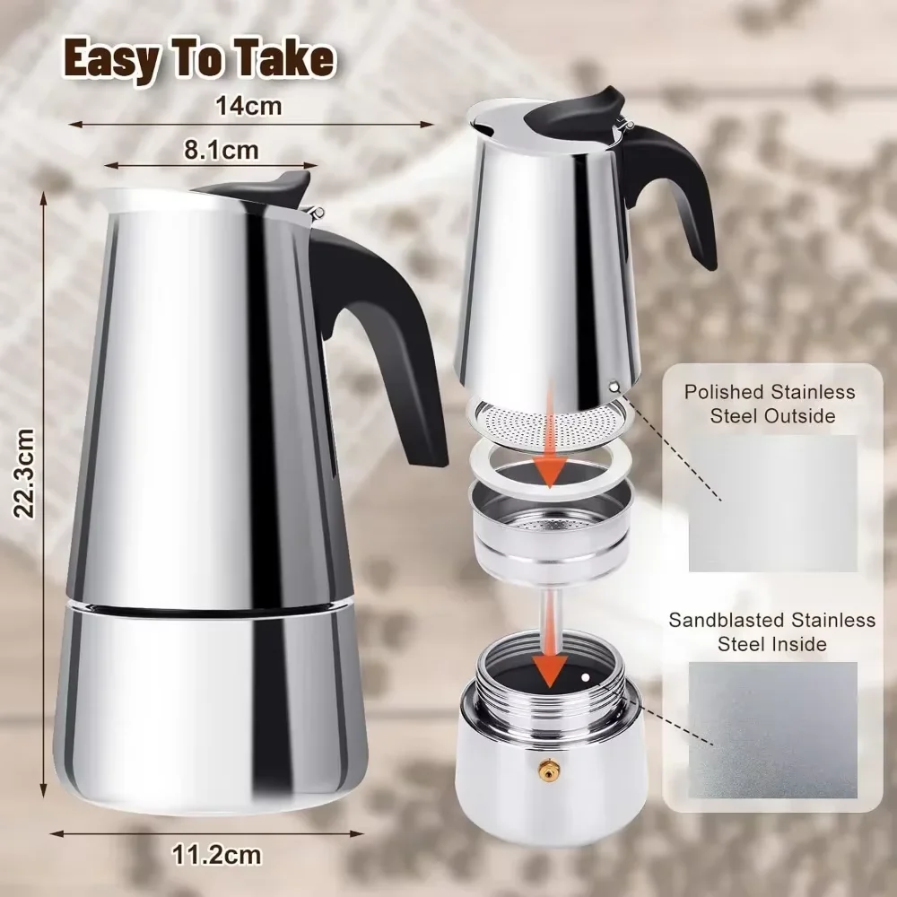 Kahve Makinesi Moka Pot 50ml-6 - Coffee Tea Chocolate incelemesi ve fiyatı